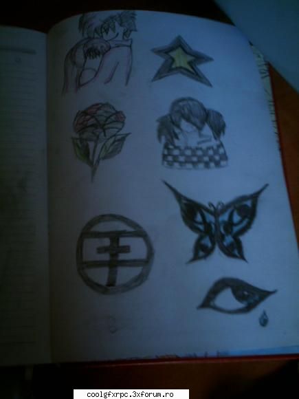 Mele desene ale vedeti :)) - asta e pe un caiet - Fan-Art